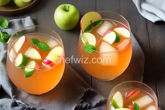 Sparkling Apple Cider Punch