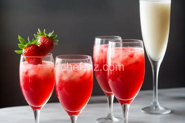 Sparkling Strawberry Punch