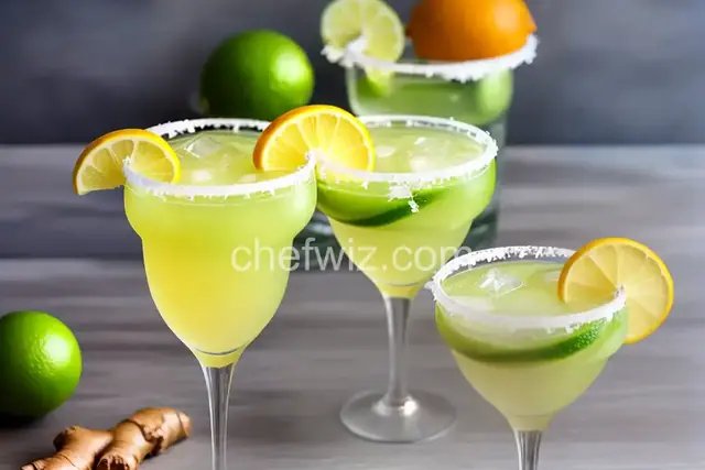 Sparkly Ginger Margarita