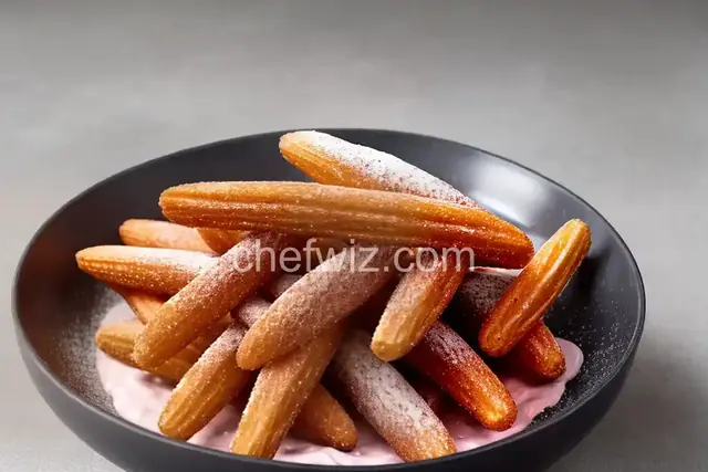 Sparkly Strawberry Churros