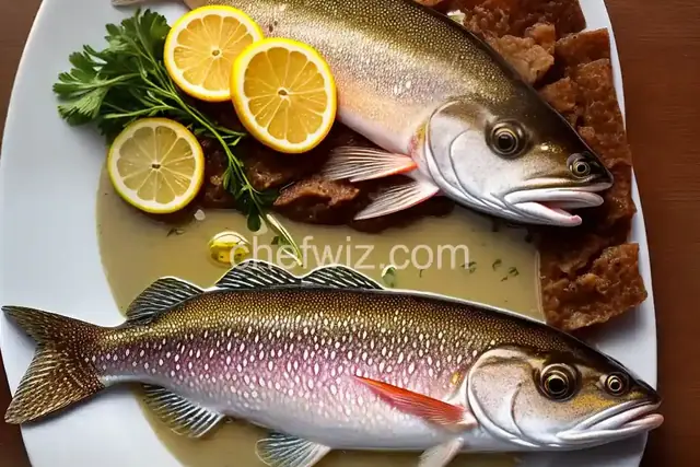 Speckled Trout in Capers and White Wine