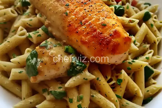Spence's Pesto Chicken Pasta