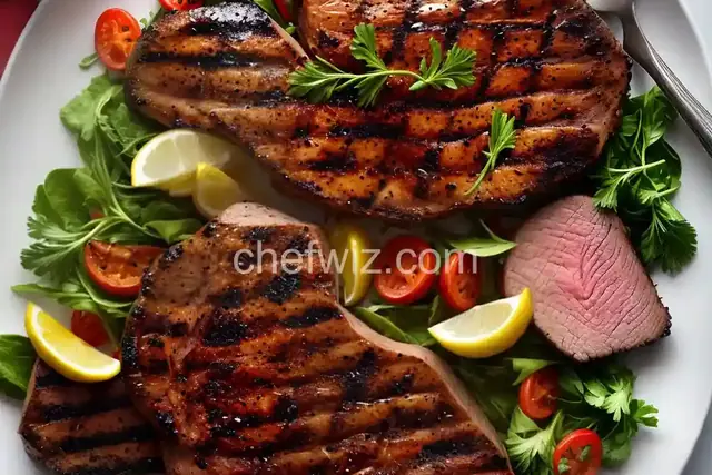 Spice Rubbed Grilled Duck Breast