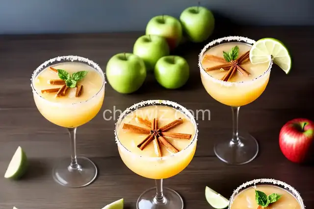 Spiced Apple Margaritas