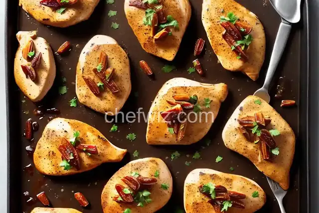 Spiced Chicken Breasts with Dates
