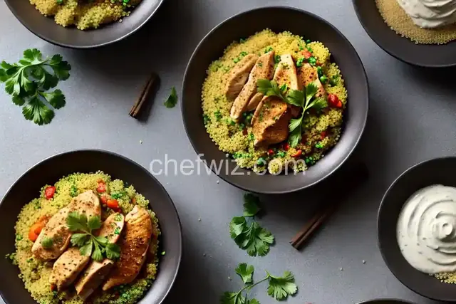 Spiced Couscous and Chicken