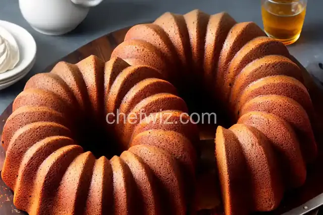 Spiced Cranberry Bundt Cake