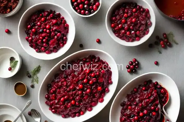 Spiced Cranberry Sauce Recipe