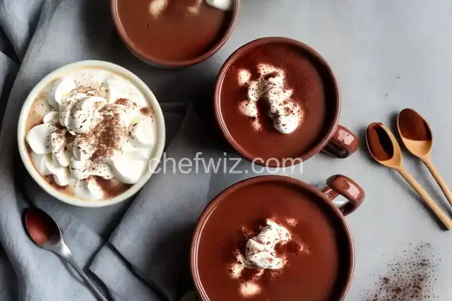 Spiced Hot Chocolate
