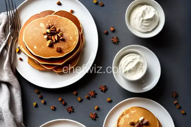 Spiced Maple Pancakes