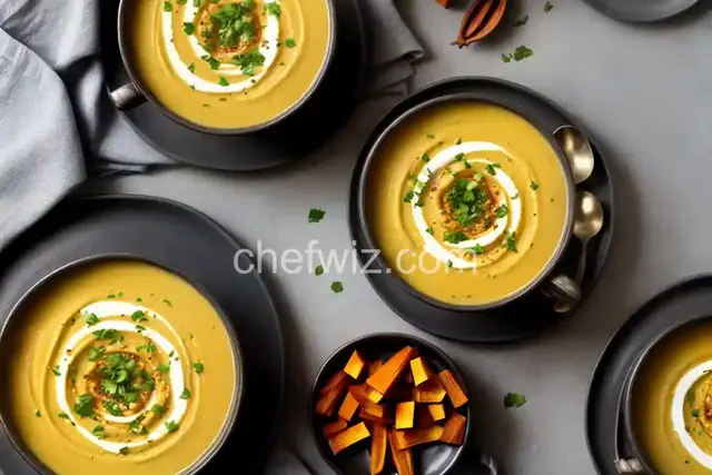 Spiced Parsnip Soup