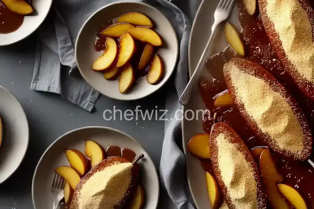 Spiced Pear and Bourbon Sparkler