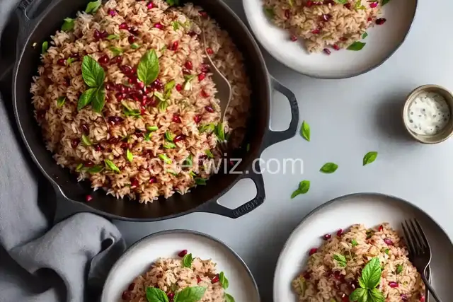 Spiced Pomegranate Rice