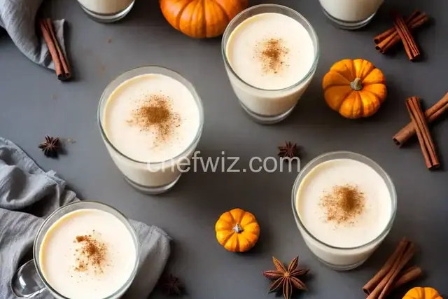Spiced Pumpkin Eggnog Recipe