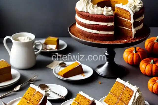 Spiced Pumpkin Layer Cake