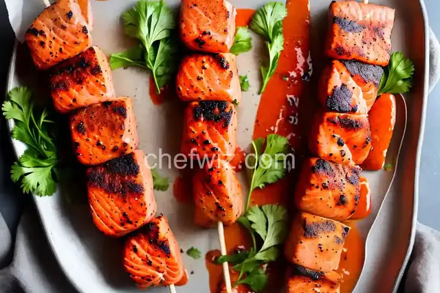 Spiced Salmon Kebabs