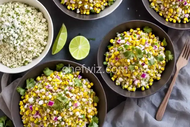 Spiced Street Corn Salad (Esquites)
