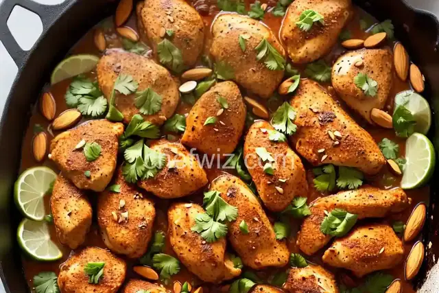 Spicy Almond Chicken