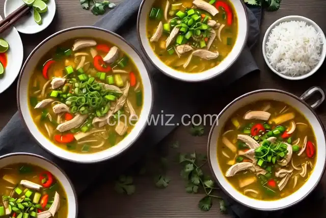 Spicy Asian Chicken Soup