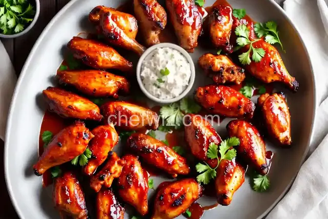 Spicy BBQ Chicken Wings