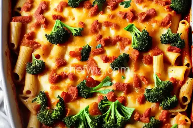 Spicy Baked Pasta With Cheddar and Broccoli Rabe