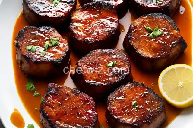 Spicy Barbequed Chops
