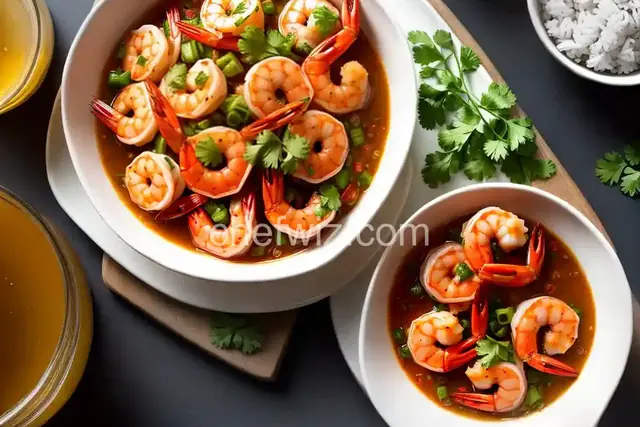 Spicy Beer-Steamed Shrimp with Kicked Up Cocktail Sauce