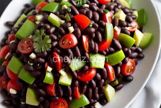 Spicy Black Bean Salad