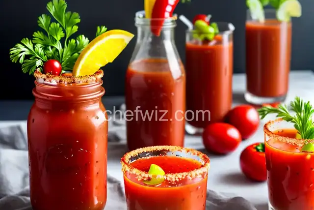 Spicy Bloody Mary Mix