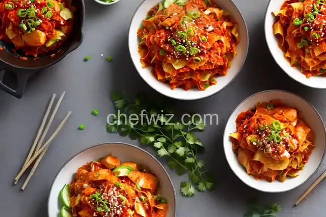 Spicy Cabbage Kimchi