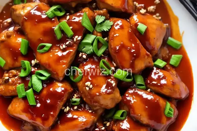 Spicy Caramel Chicken