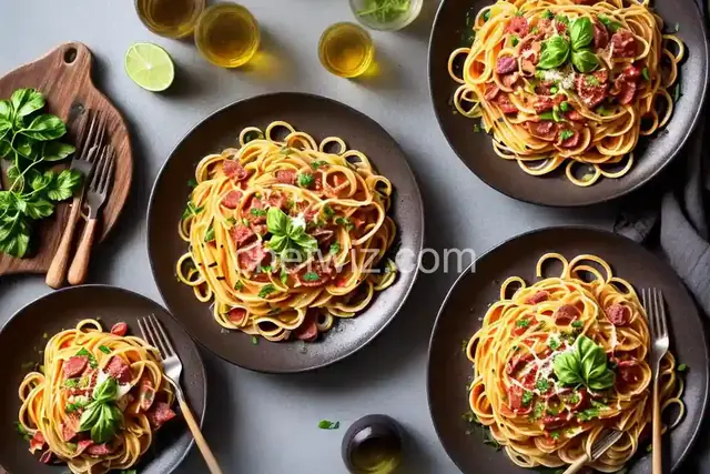 Spicy Carbonara Spaghetti