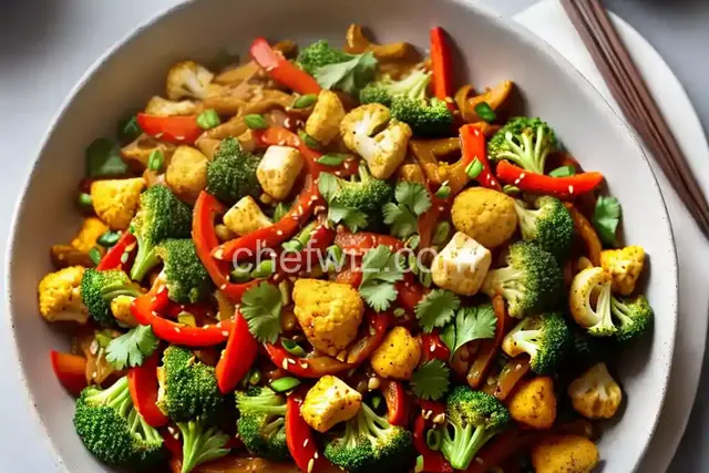 Spicy Cauliflower Stir-Fry