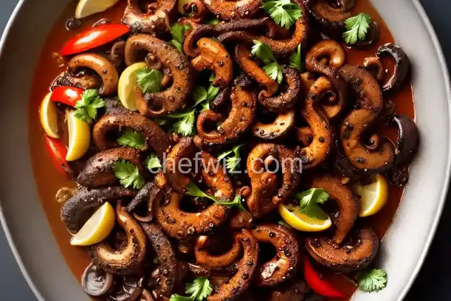 Spicy Charred Octopus