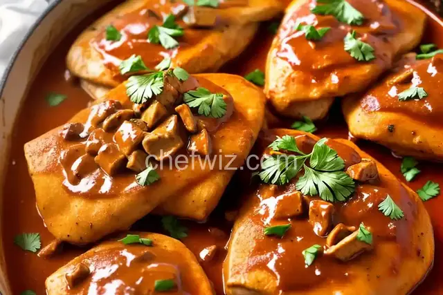 Spicy Chicken Marsala