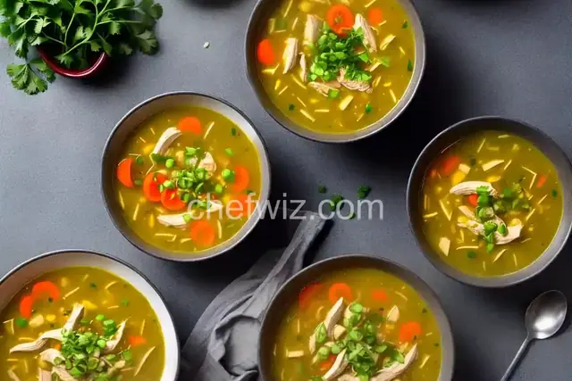 Spicy Chicken Soup