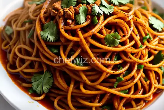 Spicy Chili Garlic Noodles