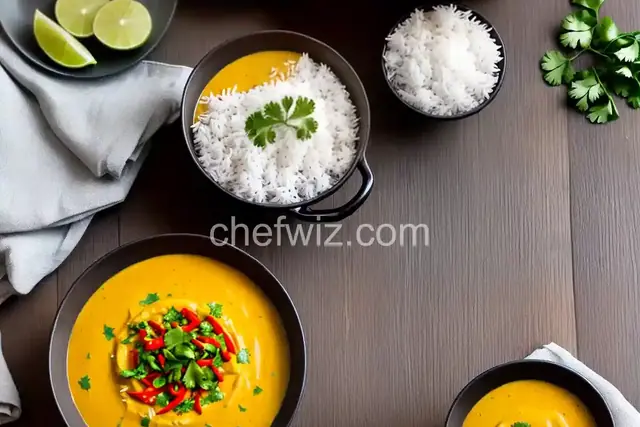 Spicy Coconut Curry Sauce