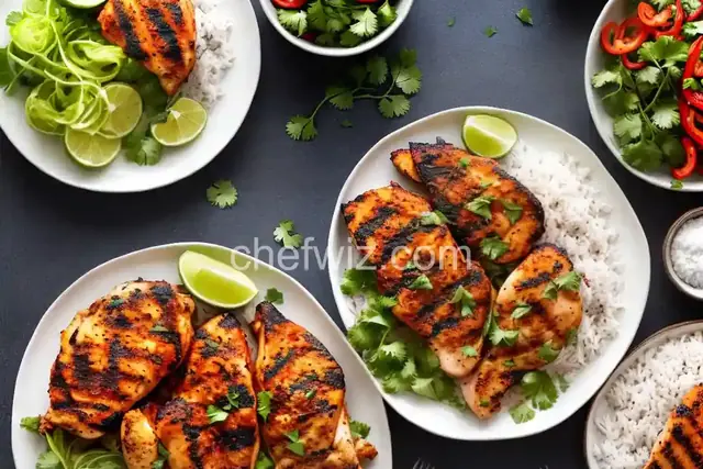 Spicy Coconut Grilled Chicken