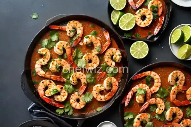 Spicy Coconut and Lime Grilled Shrimp
