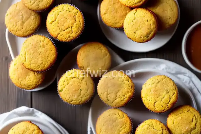 Spicy Cornbread Mini-Muffins