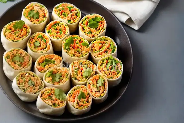 Spicy Crab Rolls