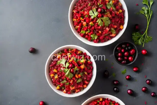Spicy Cranberry Salsa