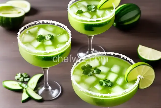 Spicy Cucumber Margarita