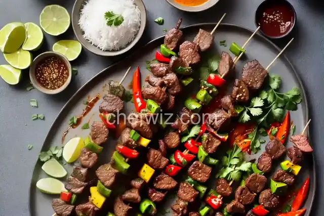 Spicy Cumin Lamb Skewers (Yang Rou Chuan) Recipe