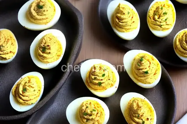 Spicy Deviled Eggs