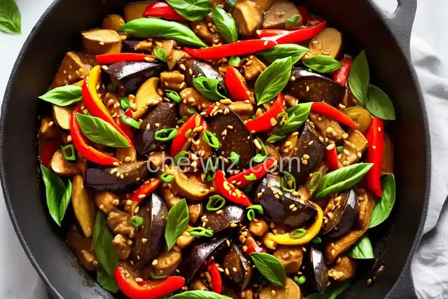 Spicy Eggplant Stir-Fry