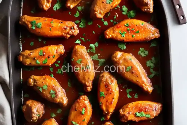 Spicy Garlic-Butter Wings