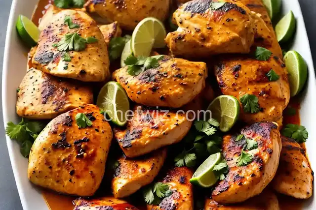 Spicy Garlic Lime Chicken