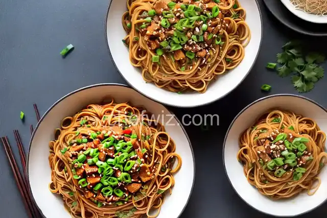 Spicy Ginger Chili Noodles